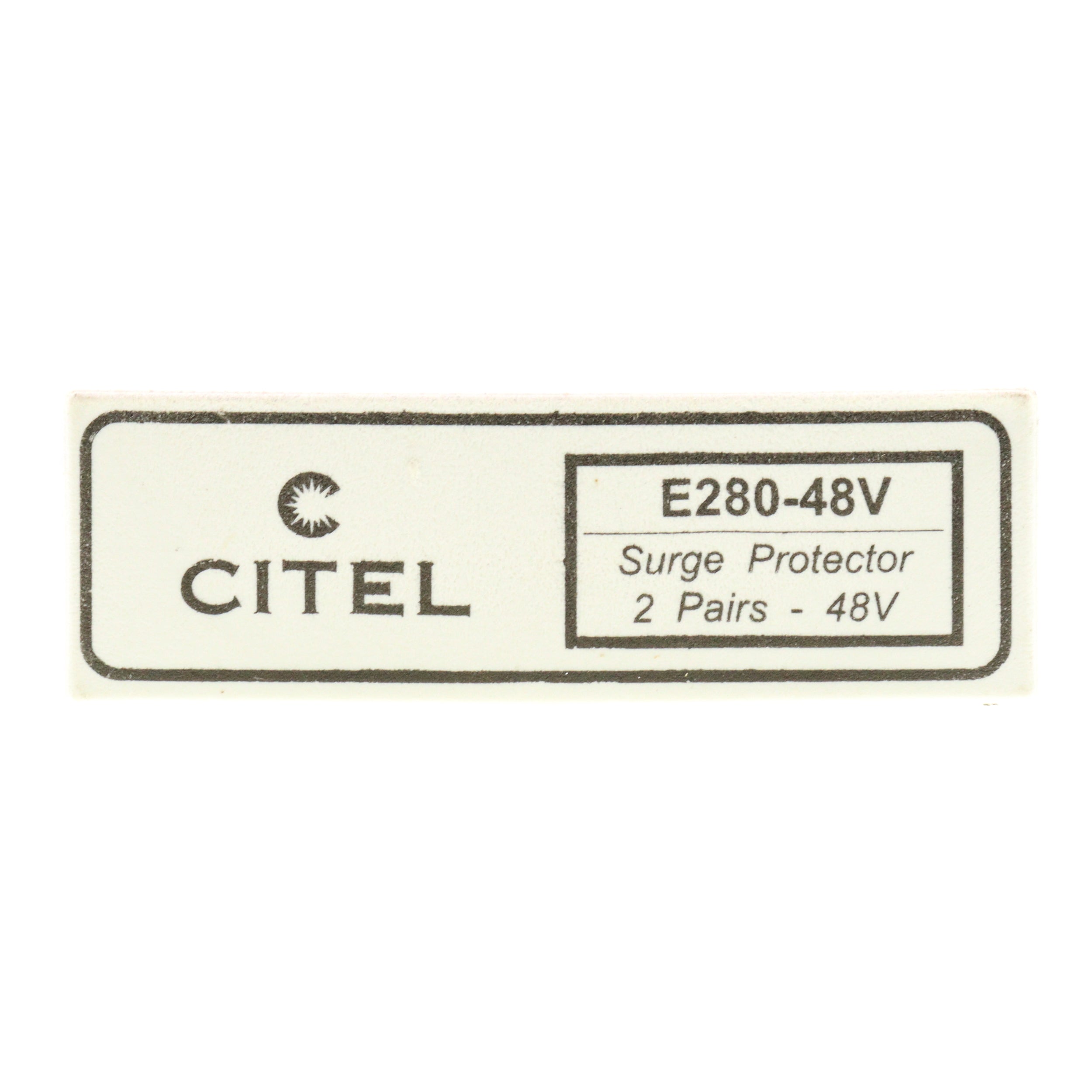 Citel, CITEL E280-48V ISOLATED LOOP SURGE PROTECTOR SPD, PIN MOUNT, 48V