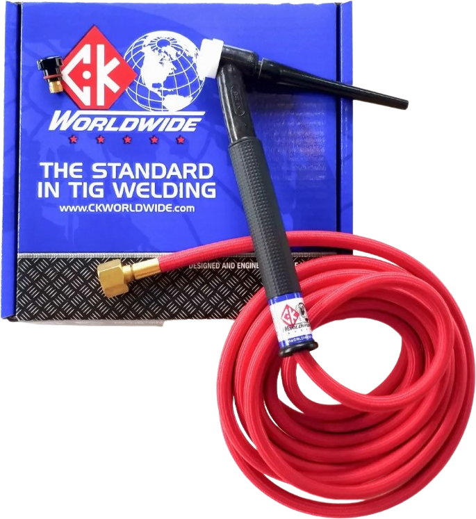 CK Worldwide, CK Worldwide TIG200ACDC CK17 TIG Torch with TIG Trigger 200 Amp L22004 New