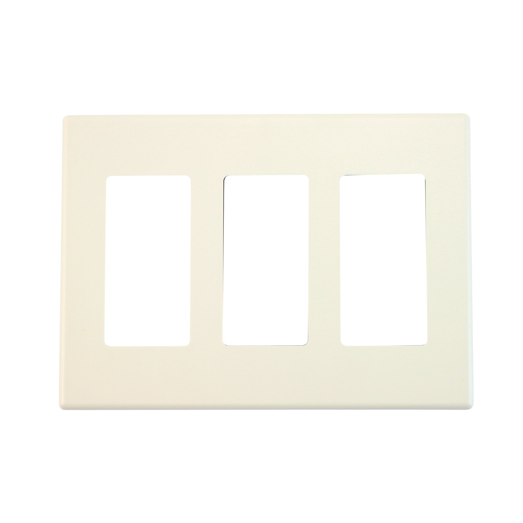 Control 4, CONTROL 4 AC-WP3-A WALL PLATE, 3-GANG, THREE-GANG, FACEPLATE, ALMOND