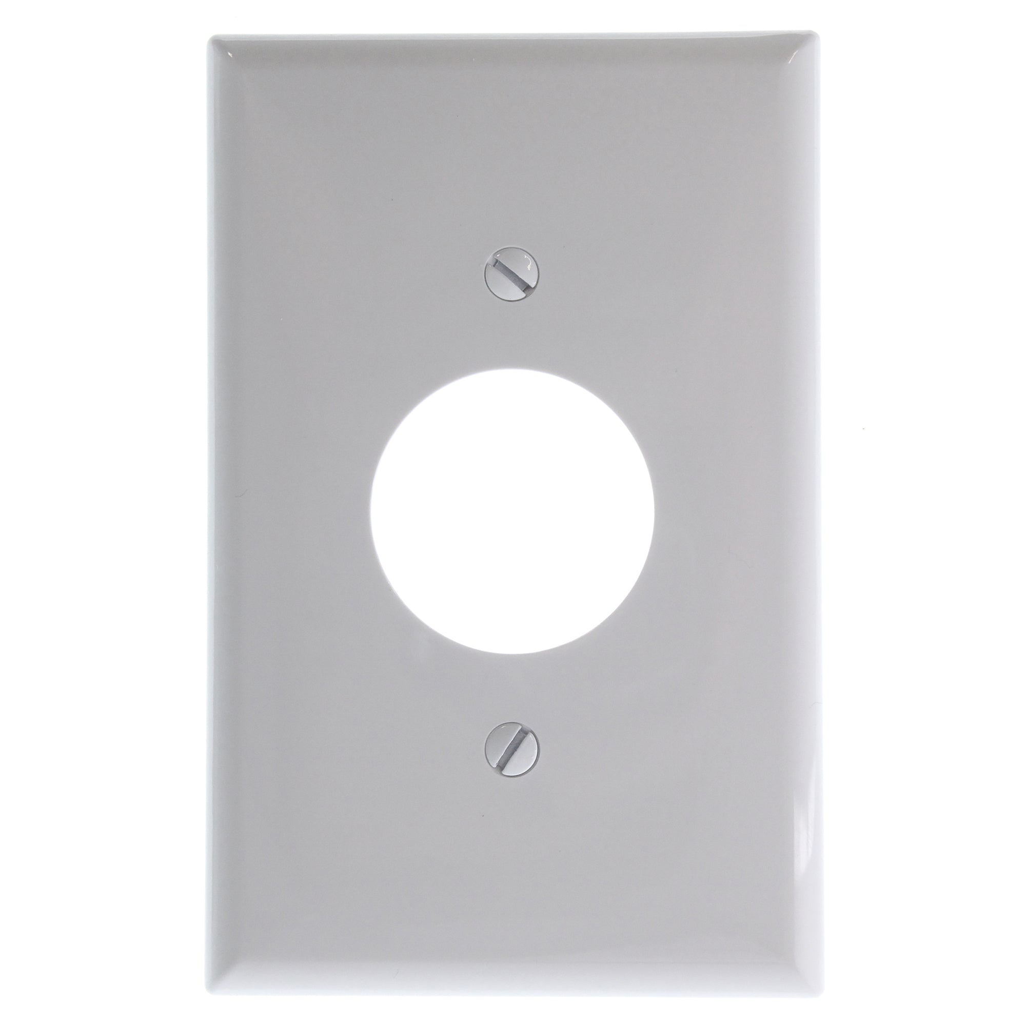 Cooper, COOPER PJ7W MID-SIZE POLYCARBONATE 1-GANG OUTLET WALL PLATE WHITE (25 PACK)