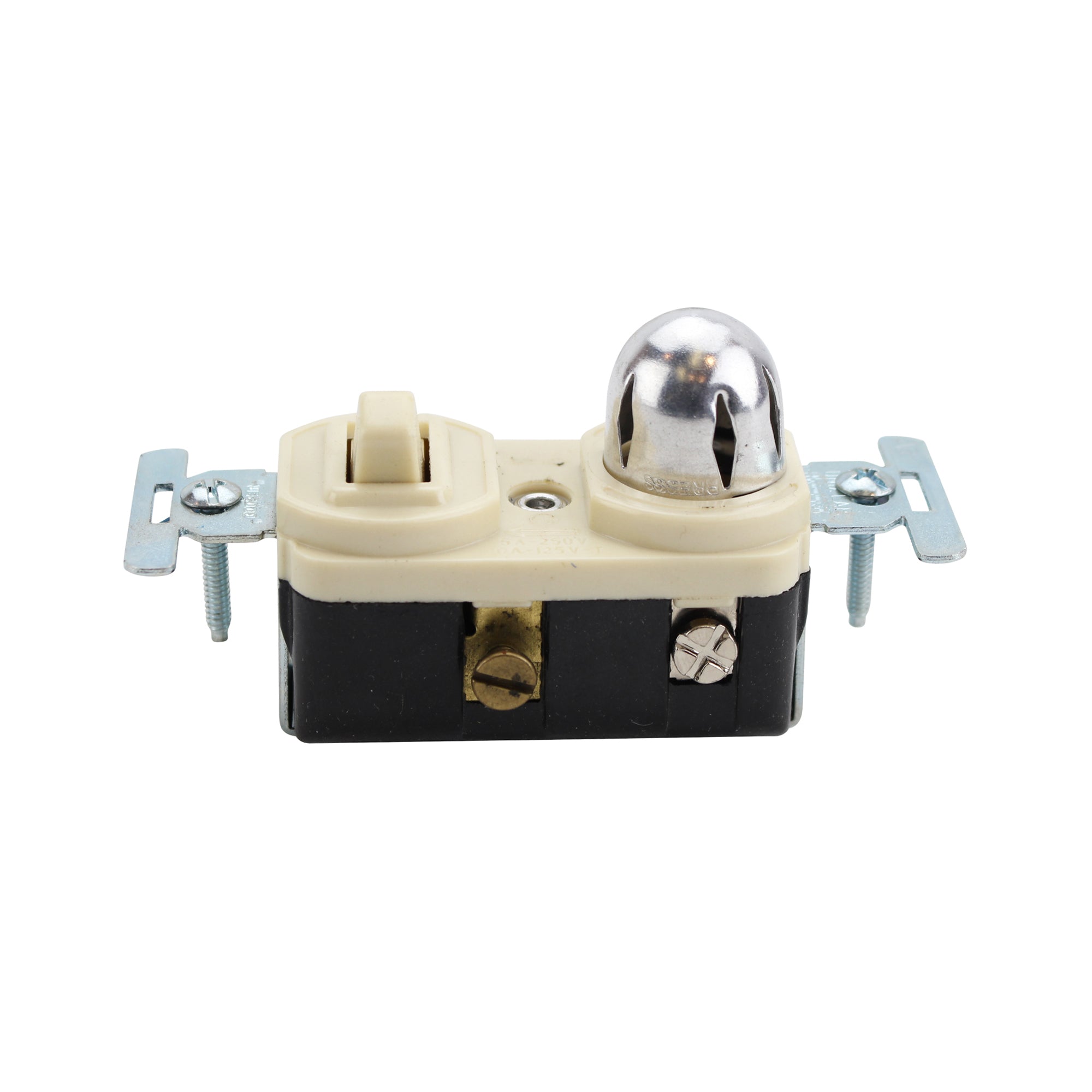 Cooper, COOPER WIRING 799V-BOX SINGLE POLE SWITCH AND PILOT LIGHT, IVORY