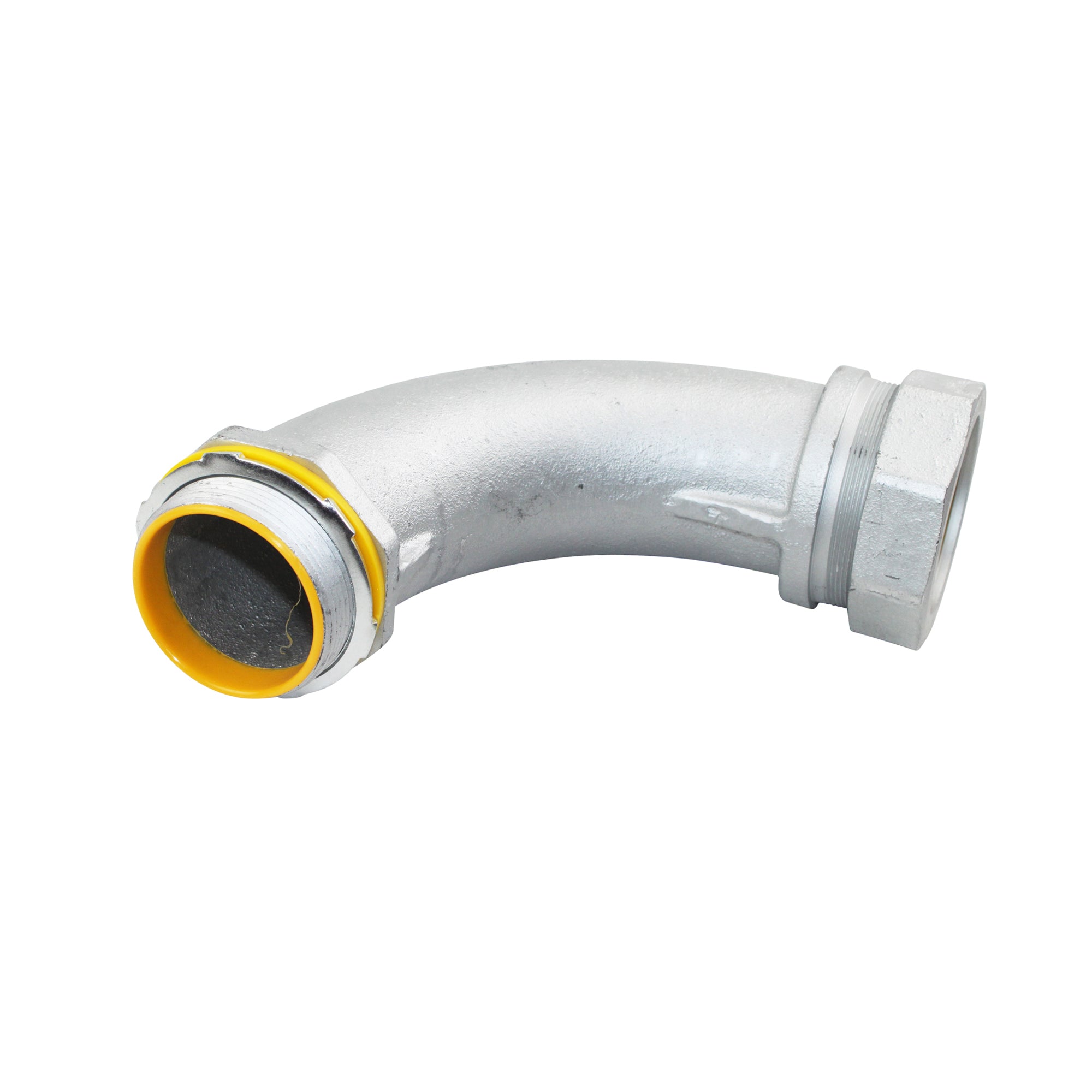 Crouse Hinds, CROUSE HINDS LTB30090GC 3" 90 DEG CONNECTOR INS. THROAT LIQUID TIGHT FLEX, METAL