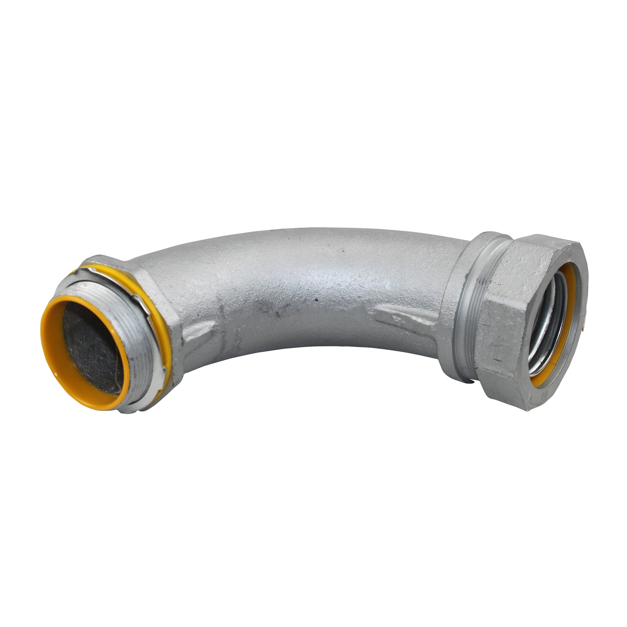 Crouse Hinds, CROUSE HINDS LTB30090GC 3" 90 DEG CONNECTOR INS. THROAT LIQUID TIGHT FLEX, METAL