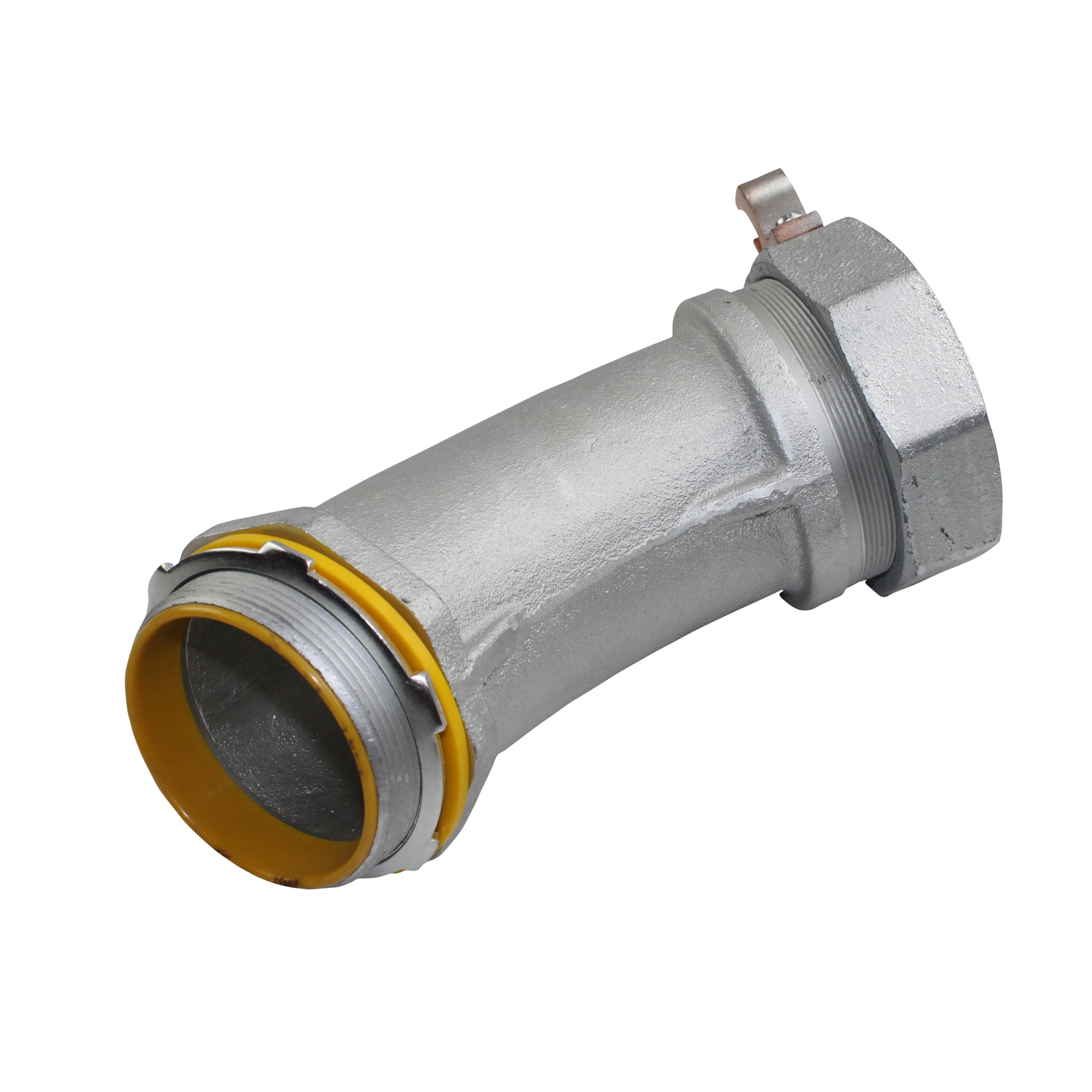 Crouse Hinds, CROUSE HINDS LTB40045GC 4" LIQUIDTIGHT 45 DEGREE CONNECTOR 3/0 CU INS. THROAT