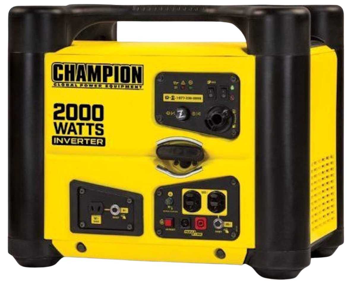 Champion, Champion 100148 1700W/2000W Gas Portable Inverter Generator New