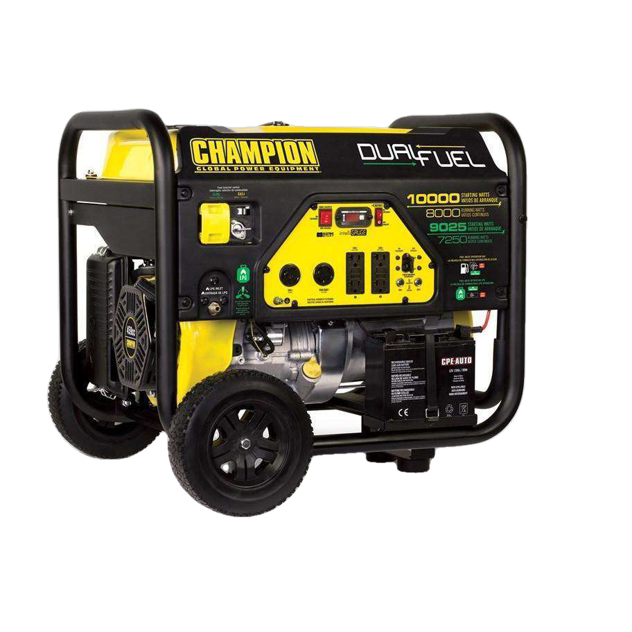 Champion, Champion 100297 8000W/10000W Electric Start Dual Fuel Generator Manufacturer RFB