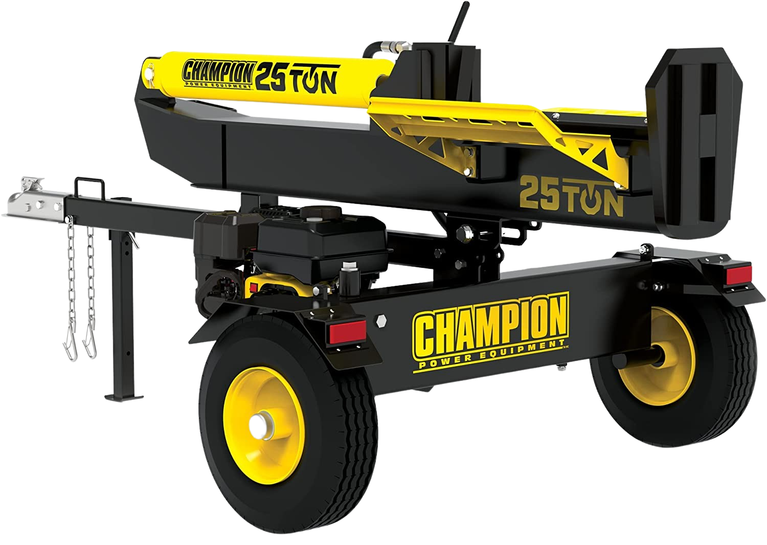 Champion, Champion 100326 25-Ton Horizontal/Vertical Full Beam Gas Log Splitter with Auto Return New