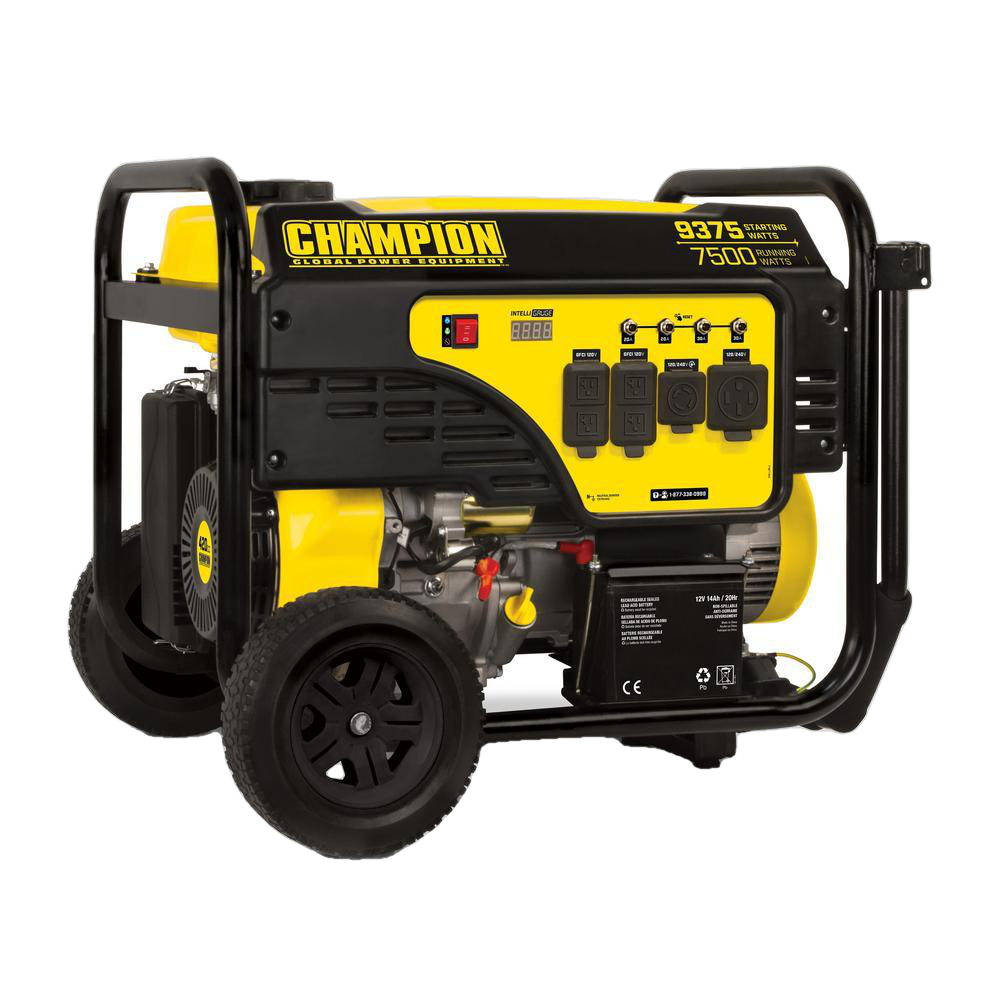 Champion, Champion 100538 7500W/9375W Gas Electric Start CARB Generator New