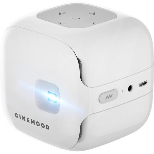 Cinemood, Cinemood Storyteller Portable Media Player CNMD0016WT Pico Projector White New