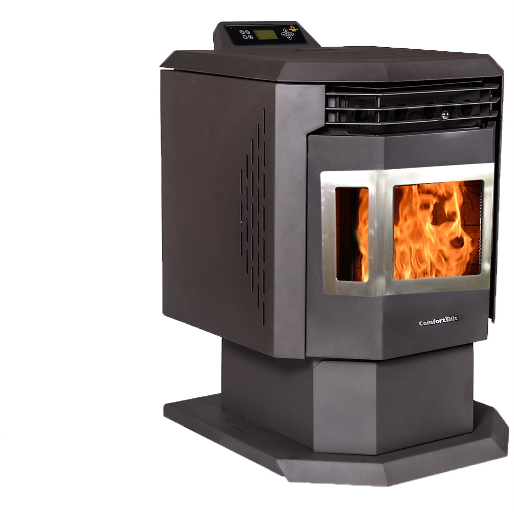 ComfortBilt, ComfortBilt HP21-SS 2,400 sq. ft. EPA Certified Pellet Stove with Auto Ignition Stainless Steel Trim New