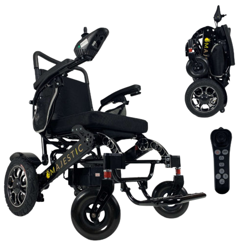 ComfyGO, ComfyGO Majestic IQ-7000-AF Remote Control Automatic Folding Electric Wheelchair New