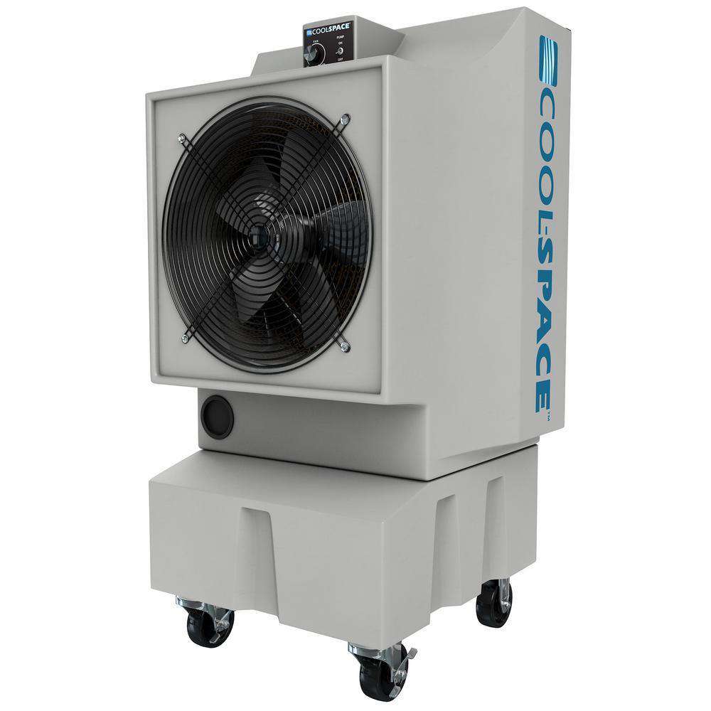Cool-Space, Cool-Space CS5-18-VD GLACIER18 Series 2825 CFM 1200 sq ft 12 Speed 18 Inch Portable Evaporative Cooler New