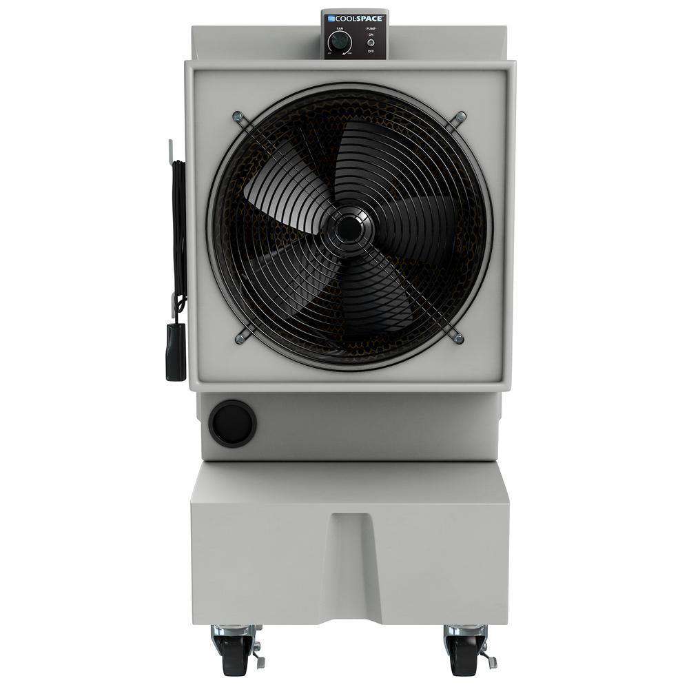 Cool-Space, Cool-Space CS5-18-VD GLACIER18 Series 2825 CFM 1200 sq ft 12 Speed 18 Inch Portable Evaporative Cooler New