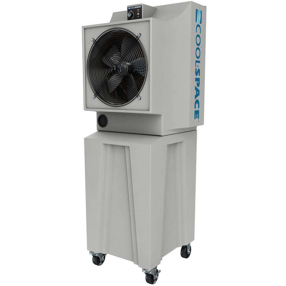 Cool-Space, Cool-Space CS5-18-VD-TB2 GLACIER18 Series 2825 CFM 1200 sq ft 12 Speed 18 Inch Portable Evaporative Cooler New