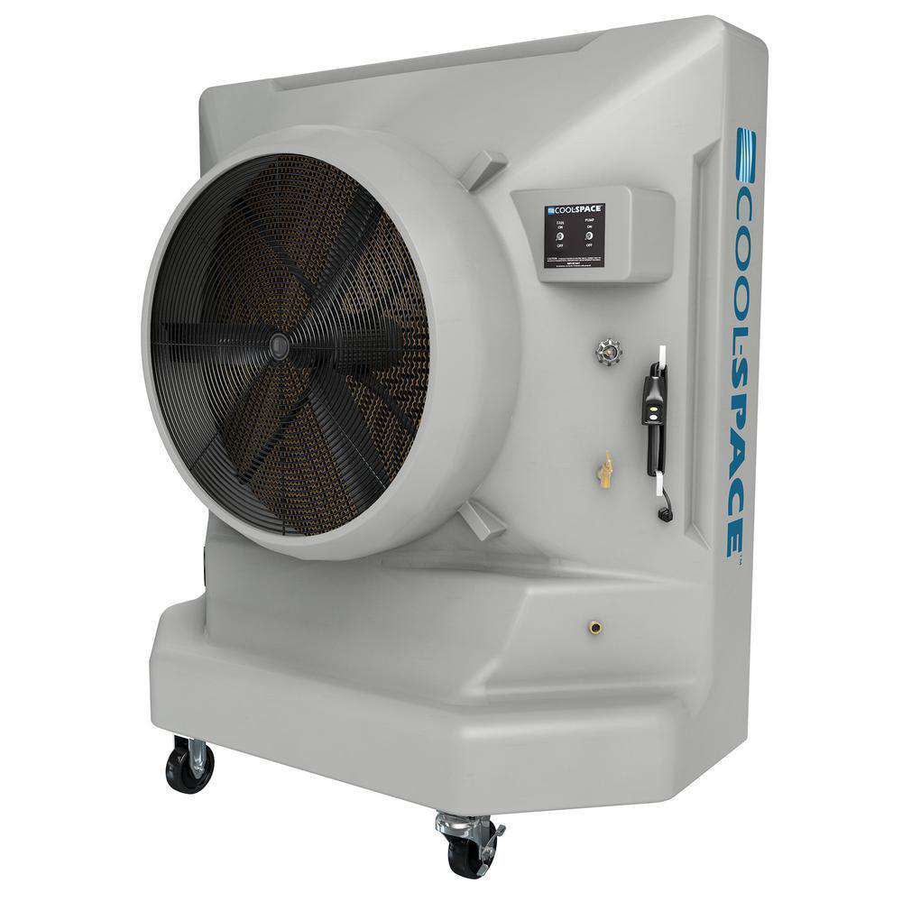 Cool-Space, Cool-Space CS6-36-1D AVALANCHE36 Series 9500 CFM 2900 sq ft Single Speed 36 Inch Portable Evaporative Cooler New
