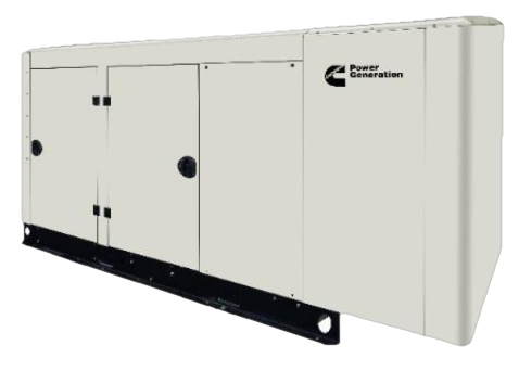Cummins, Cummins A054F630 RS50 50kw Power Quiet Connect™ Series Liquid Cooled Single Phase Standby Generator LP/NG New
