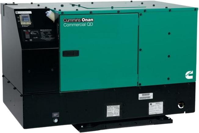 Cummins, Cummins Onan QD 12500 12.5kW RV Generator 12.5HDKCB11506 RV Diesel Single Phase 120 Volt Liquid Cooled New