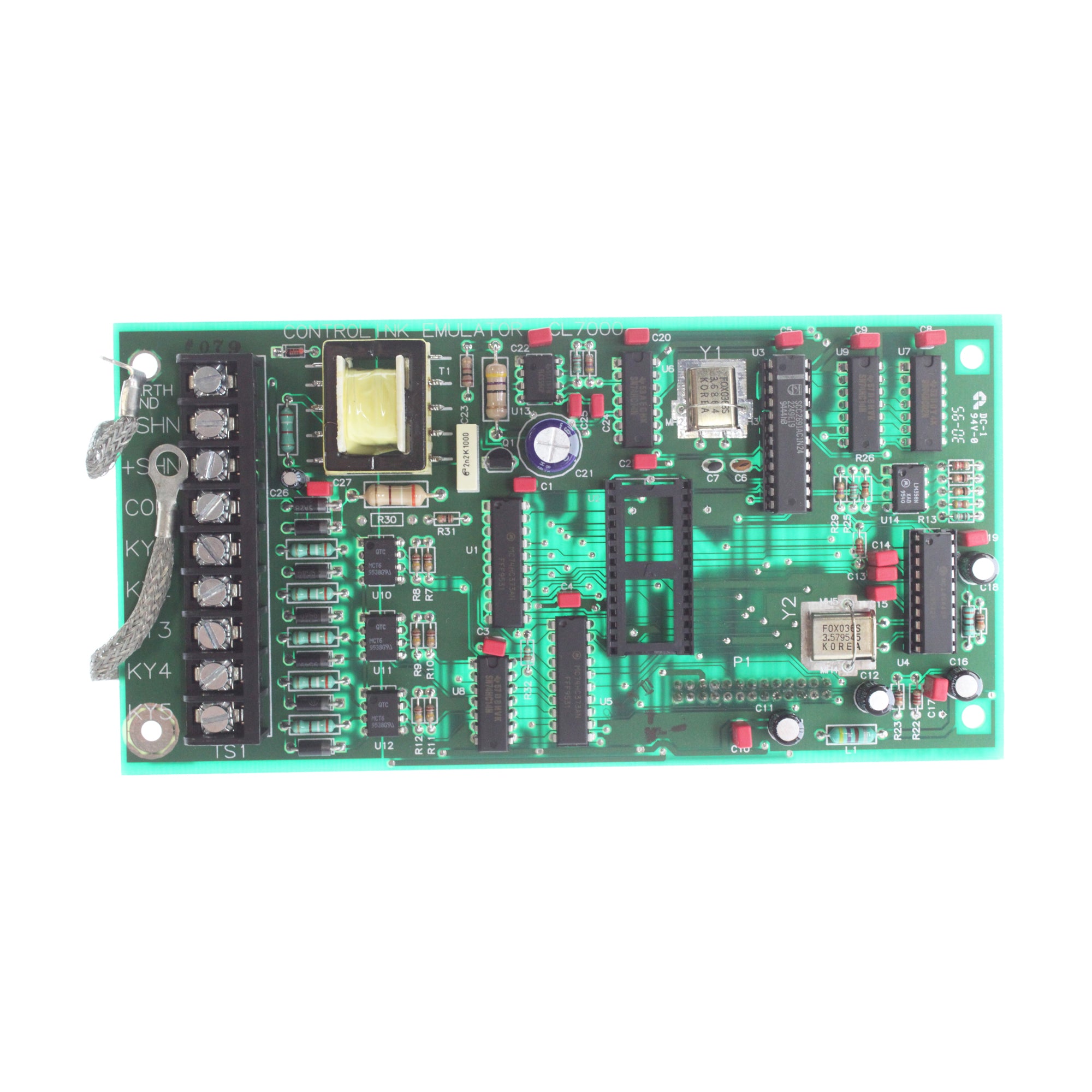 Detection Systems, DETECTION SYSTEMS CL7001 CONFIGURATION CONTROLLER BOARD