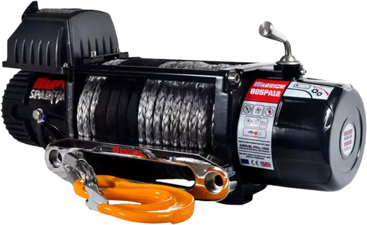 DK2, DK2 6000-SR 6,000 lbs. Capacity Warrior Spartan Electric Synthetic Winch New