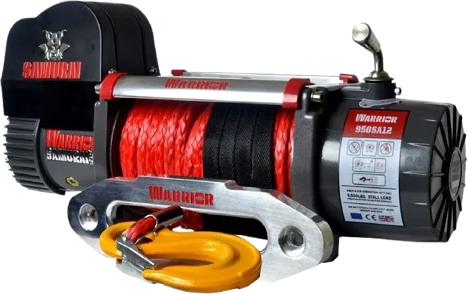 DK2, DK2 9500 9,500 lbs. Capacity Warrior Spartan Electric Synthetic Winch New