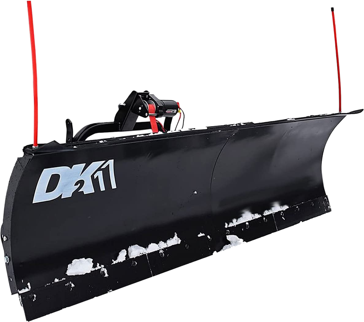 DK2, DK2 AVAL8219 82 x 19 in. Universal SUV/Truck Mount T-Frame Snow Plow Kit with Winch and Wireless Remote New