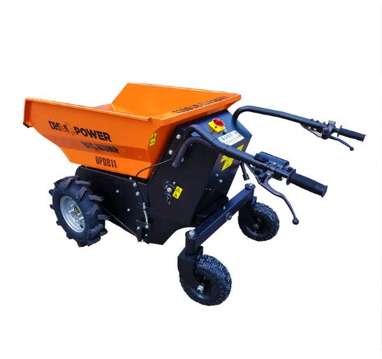 DK2, DK2 OPD811 8 cu. ft. 1100 lbs. Capacity Electric Powered Dump Cart with Auto-Stop Release and Brake New