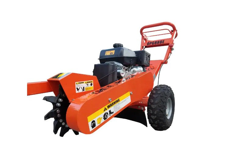 DK2, DK2 OPG888E 14 in. 14 HP CH440 Engine Electric Start Stump Grinder with Towbar New
