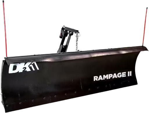 DK2, DK2 RAMP8219ELT Rampage II Elite 82 x 19 in. Custom Mount Snow Plow Kit with Actuator Lift New