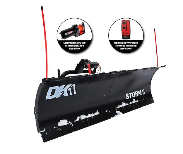 DK2, DK2 STOR8422 Storm II 84 x 22 in. Snow Plow for Trucks and SUV New