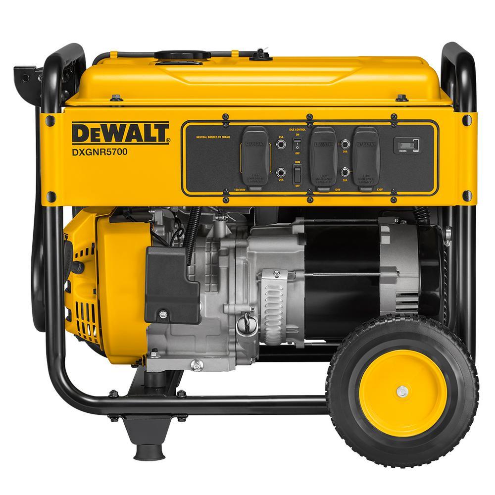 Dewalt, Dewalt DXGNR5700 5700W/7125W Auto Idle Gas Generator New