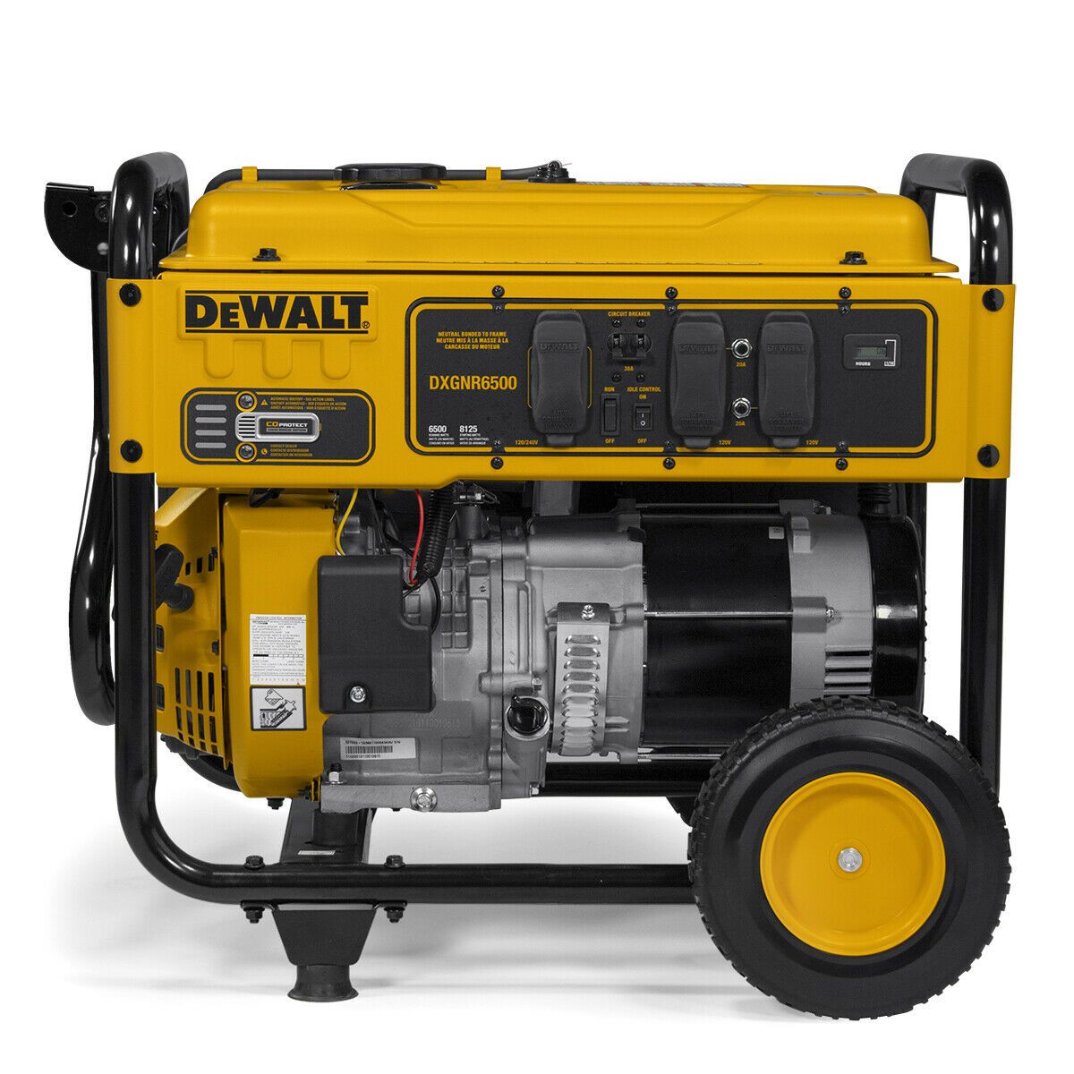 Dewalt, Dewalt DXGNR6500 6500W/8750W CARB Auto Idle CO Protect Generator Manufacturer RFB