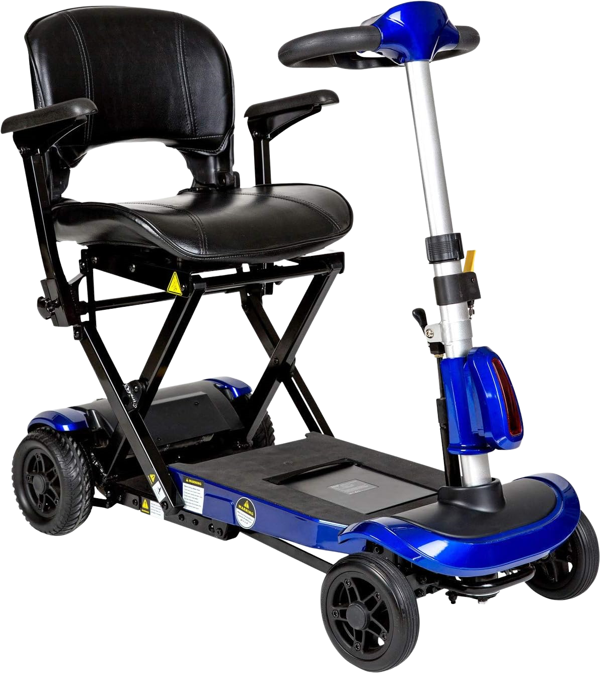 Drive Medical, Drive Medical ZOOME-FLEX-AUTO Folding Mobility Scooter 4-Wheel Blue New