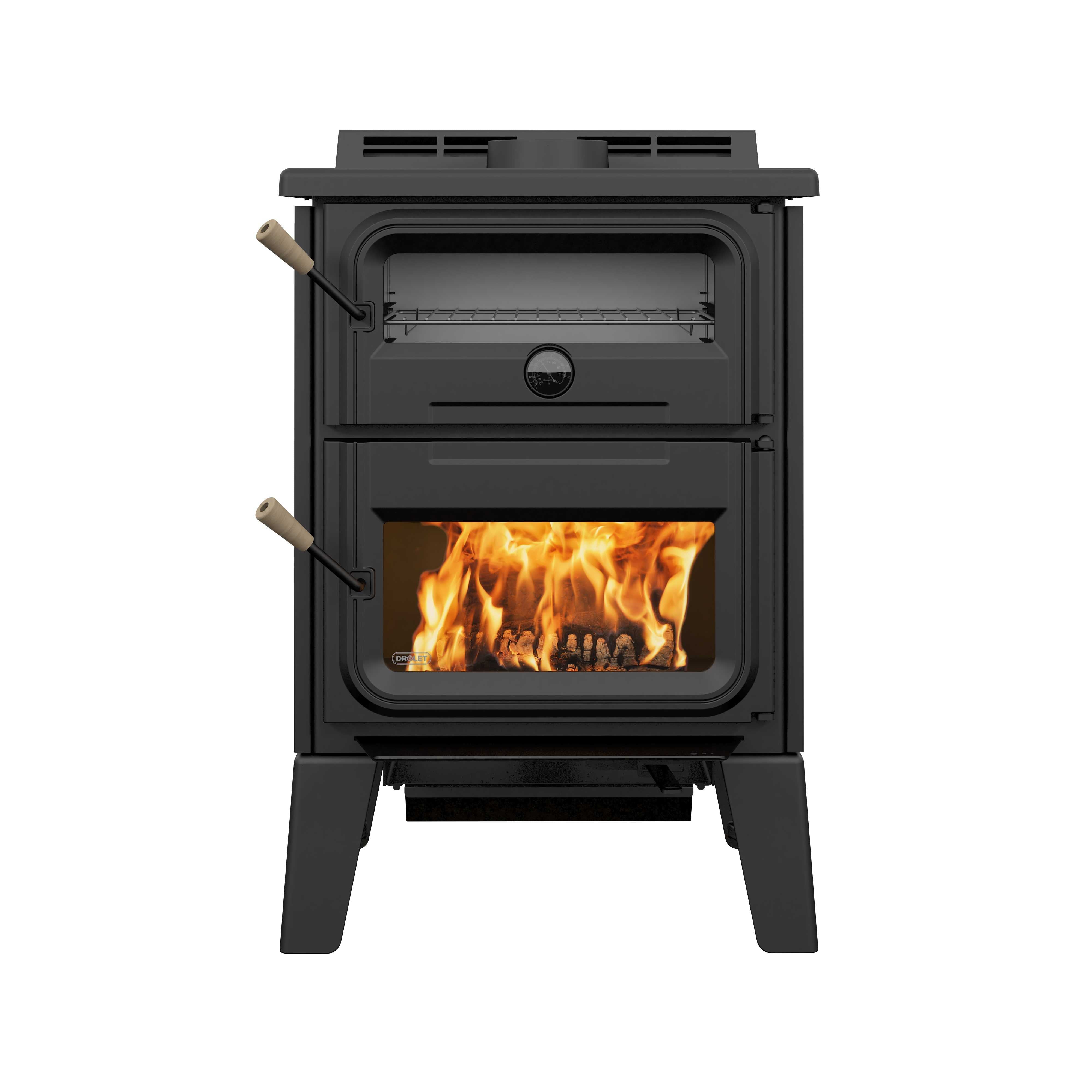Drolet, Drolet Bistro DB04815 Wood Burning Cook Stove 2,100 Sq. Ft. New