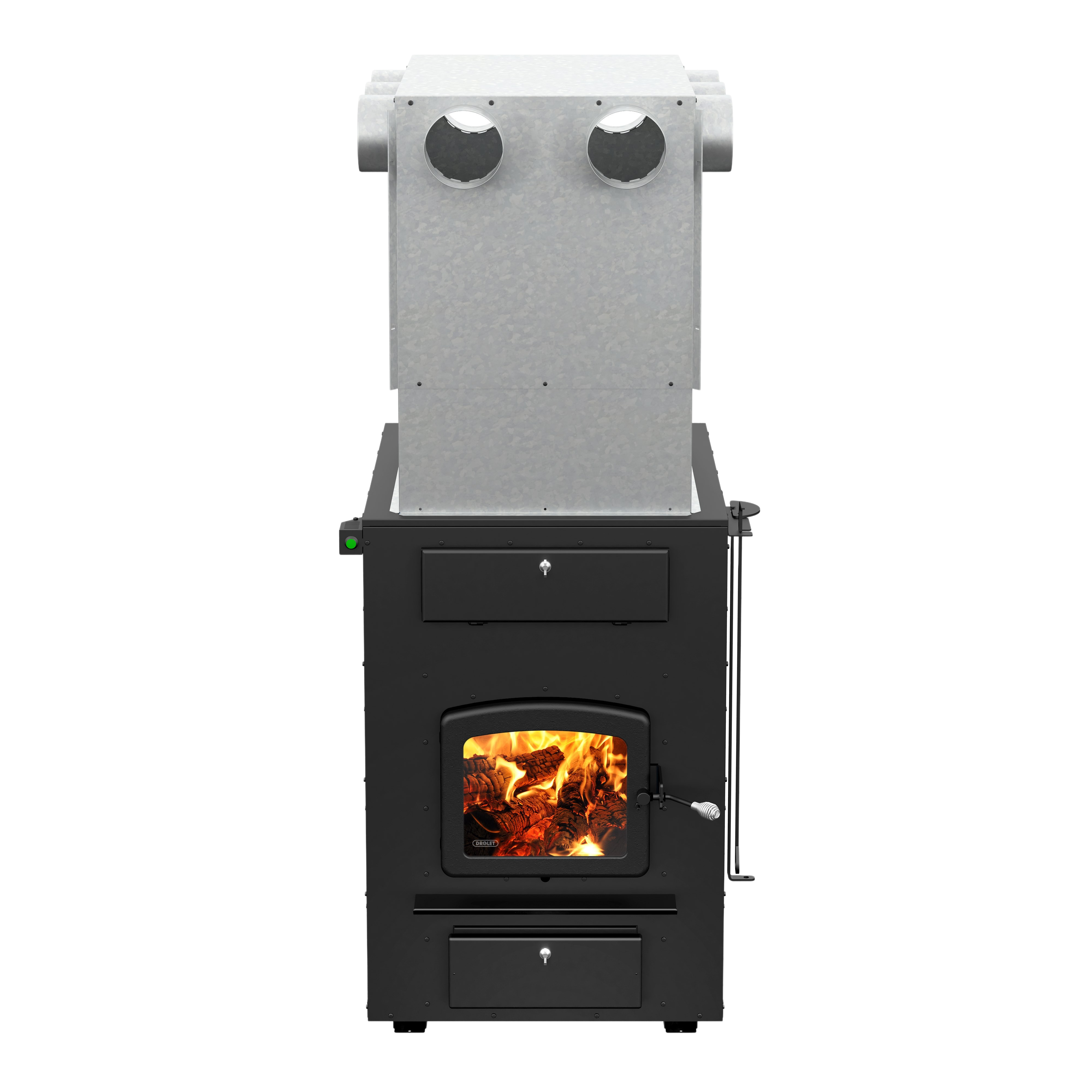 Drolet, Drolet DF02003 Heat Commander 2,500 Sq. Ft. Wood Furnace New