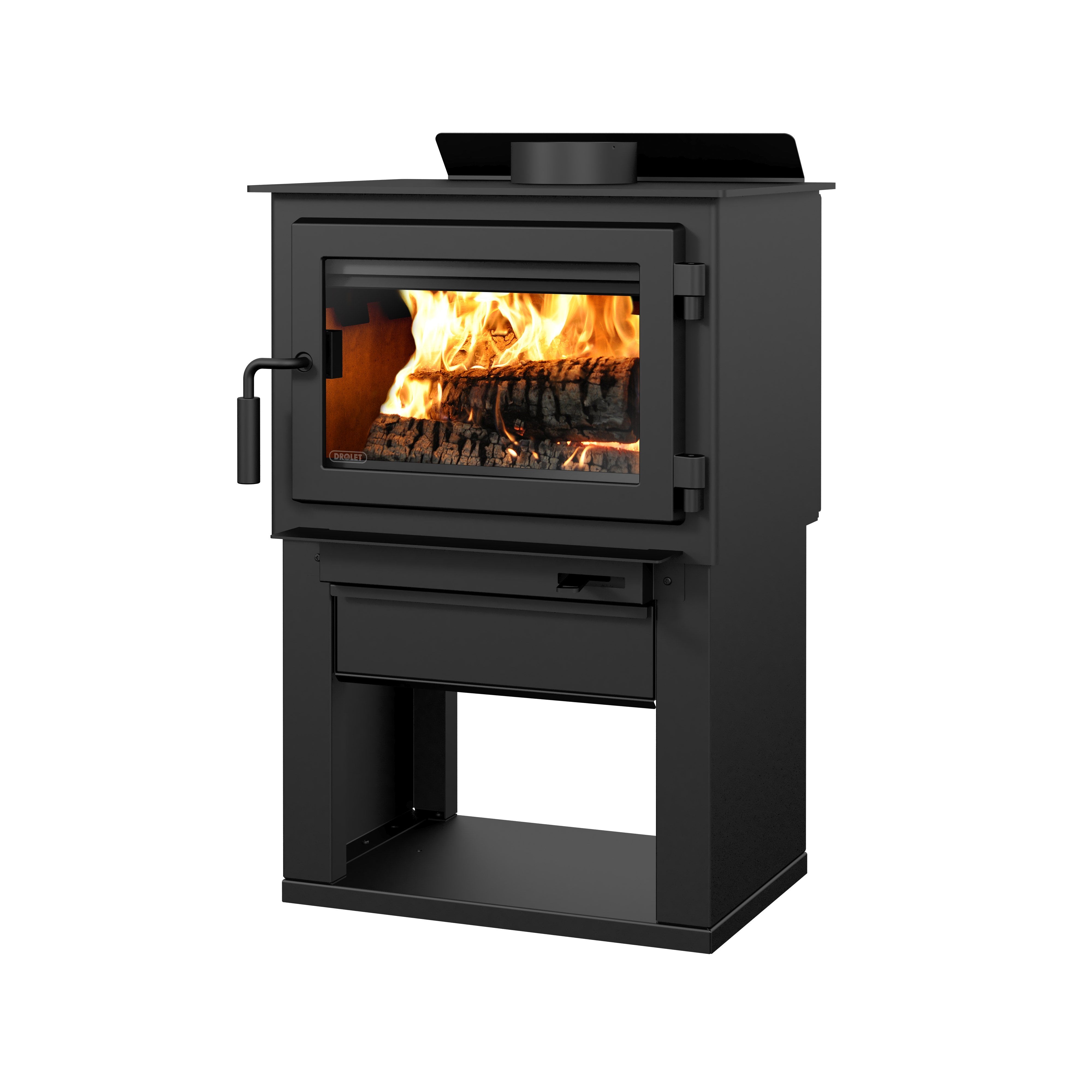 Drolet, Drolet Deco II EPA Certified 1,800 Sq. Ft. Wood Stove New