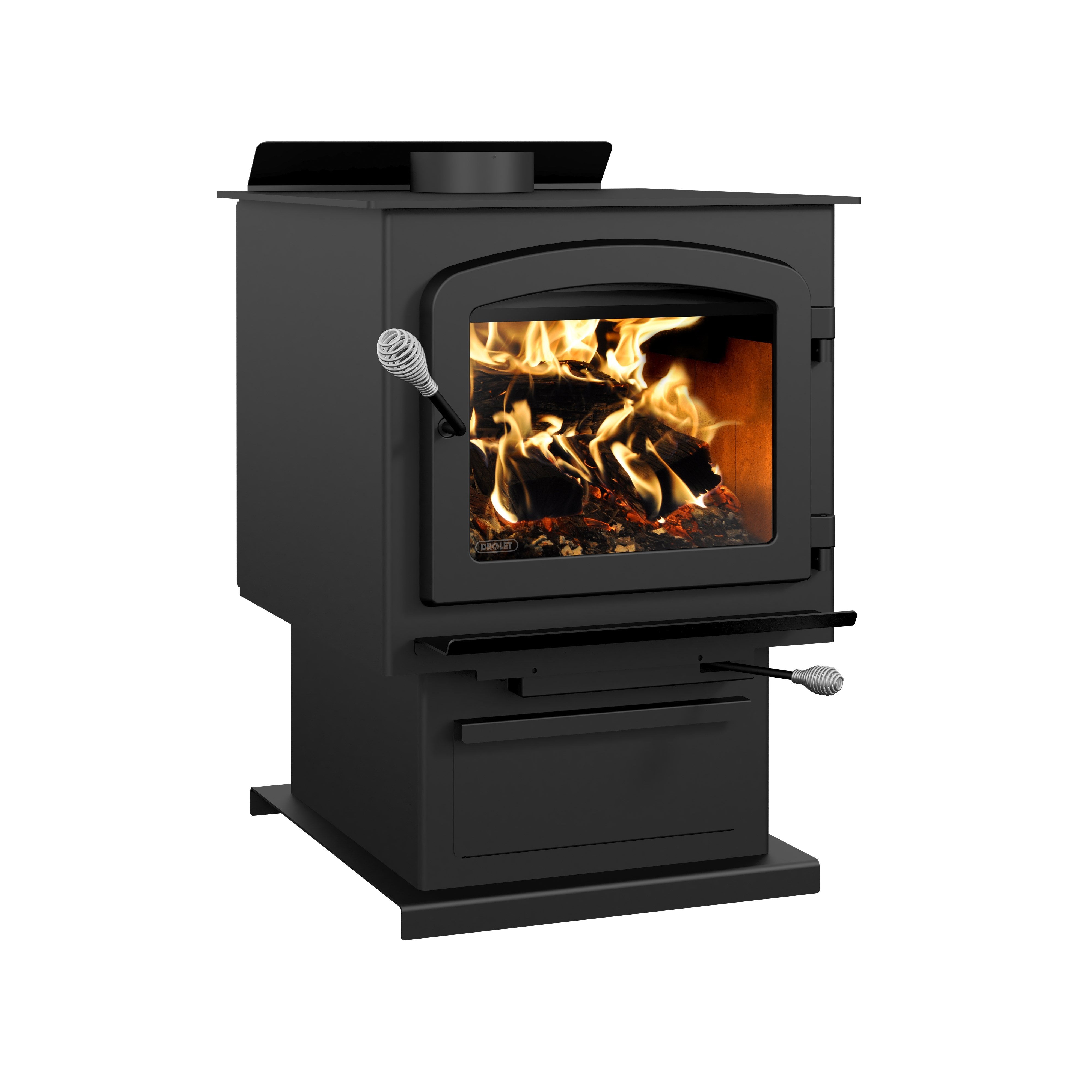 Drolet, Drolet Myriad III EPA Certified 2,300 Sq. Ft. Wood Stove With Blower New
