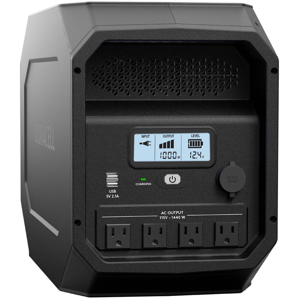 Duracell, Duracell PowerSource 1440W Portable Power Station Solar Generator 4X 1800W AC Outlets & 660Wh Capacity New
