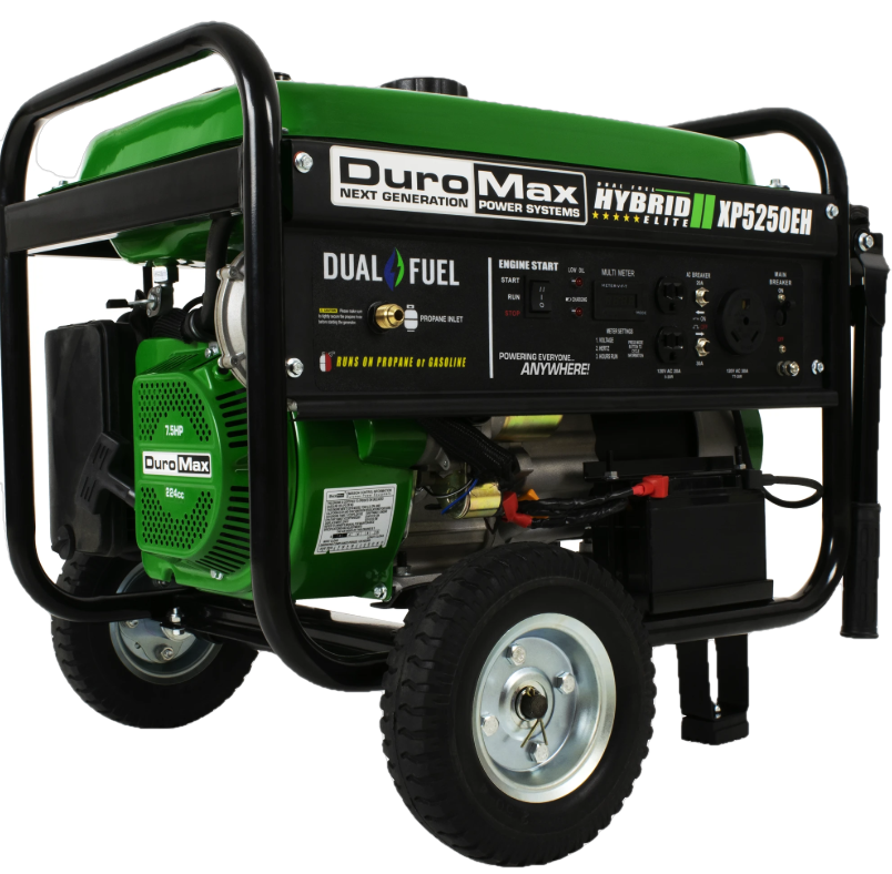 Duromax, DuroMax XP5250EH 4200W/5250W Dual Fuel Electric Start Generator New
