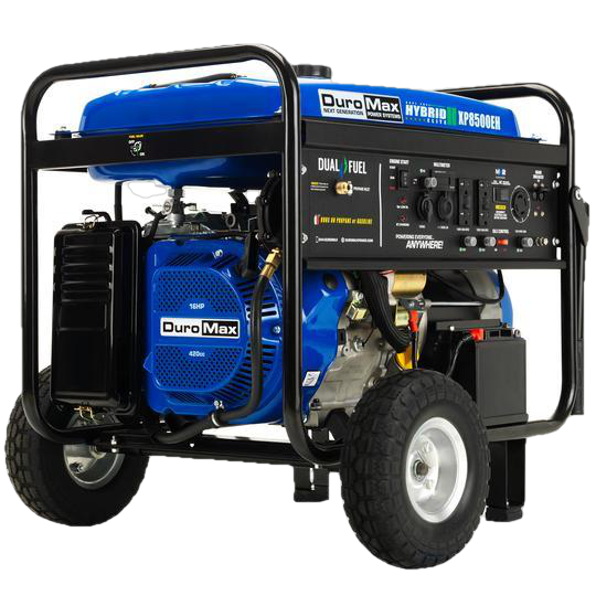 Duromax, DuroMax XP8500EH 7000W/8500W Gas Dual Fuel Electric Start Generator New