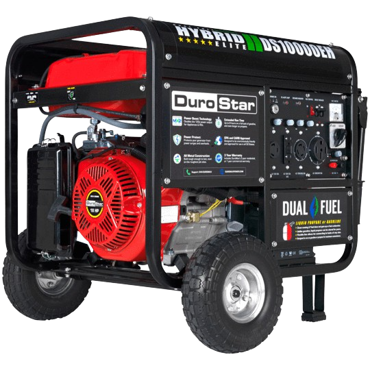 Durostar, DuroStar DS10000EH 8000W/10000W Dual Fuel Electric Start Generator New