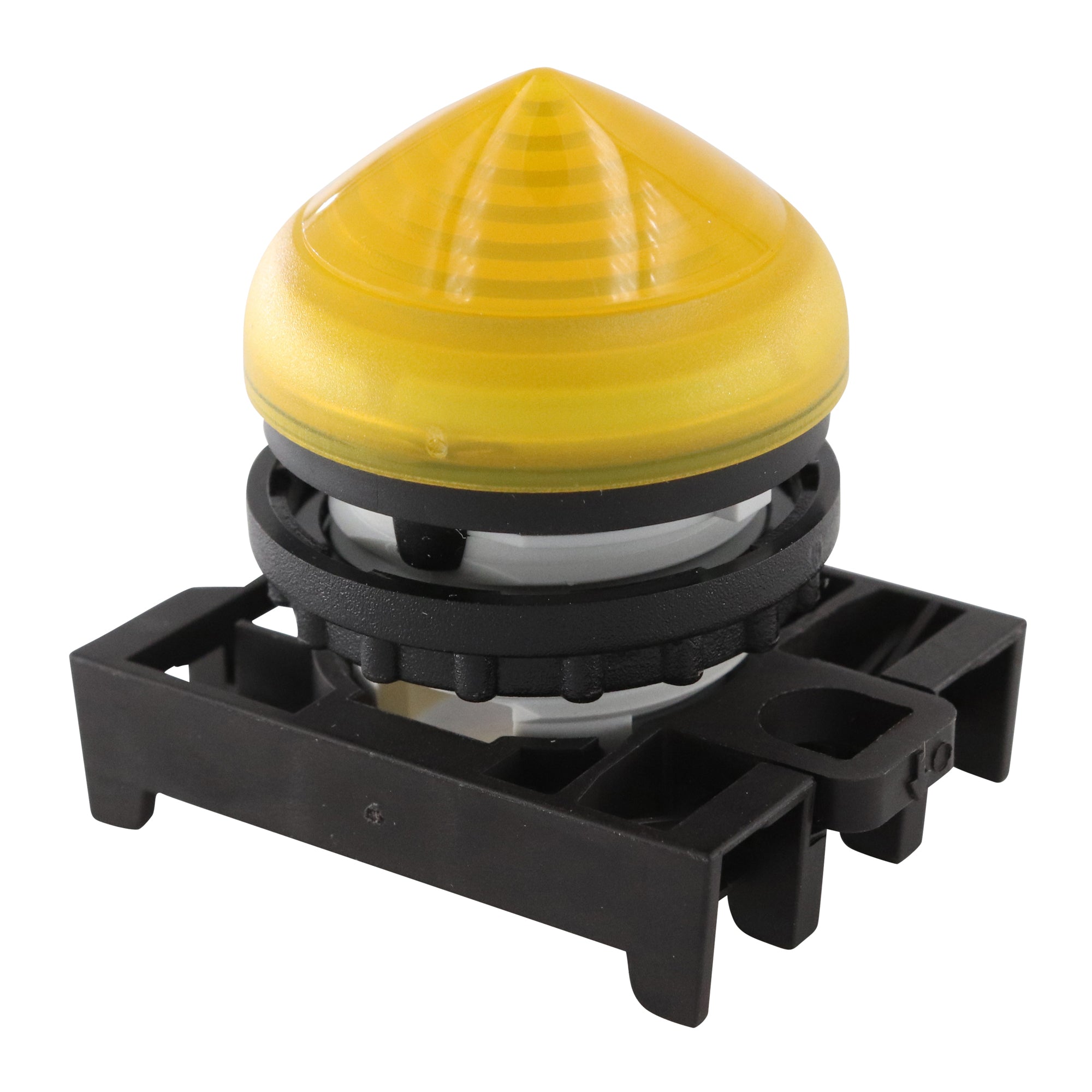 EATON, EATON M22-LH-Y INDICATOR LIGHT PUSH-BUTTON, CONICAL DOME, 22MM, YELLOW