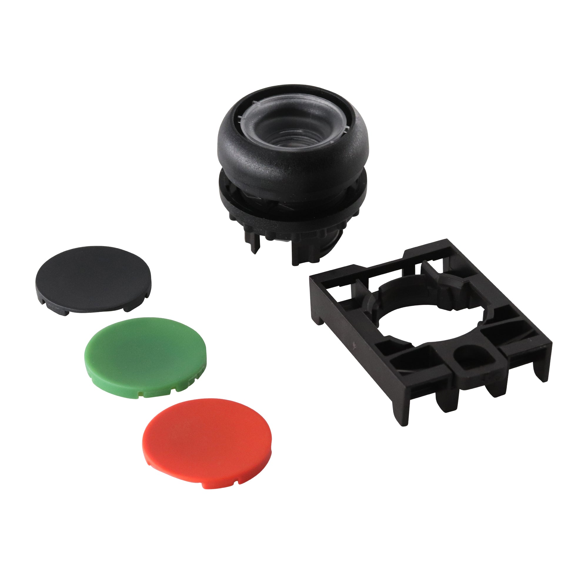 EATON, EATON M22S-D-X-SRG PUSH-BUTTON ACTUATOR, ON/OFF, FLUSH, 22MM, RED/BLACK/GREEN
