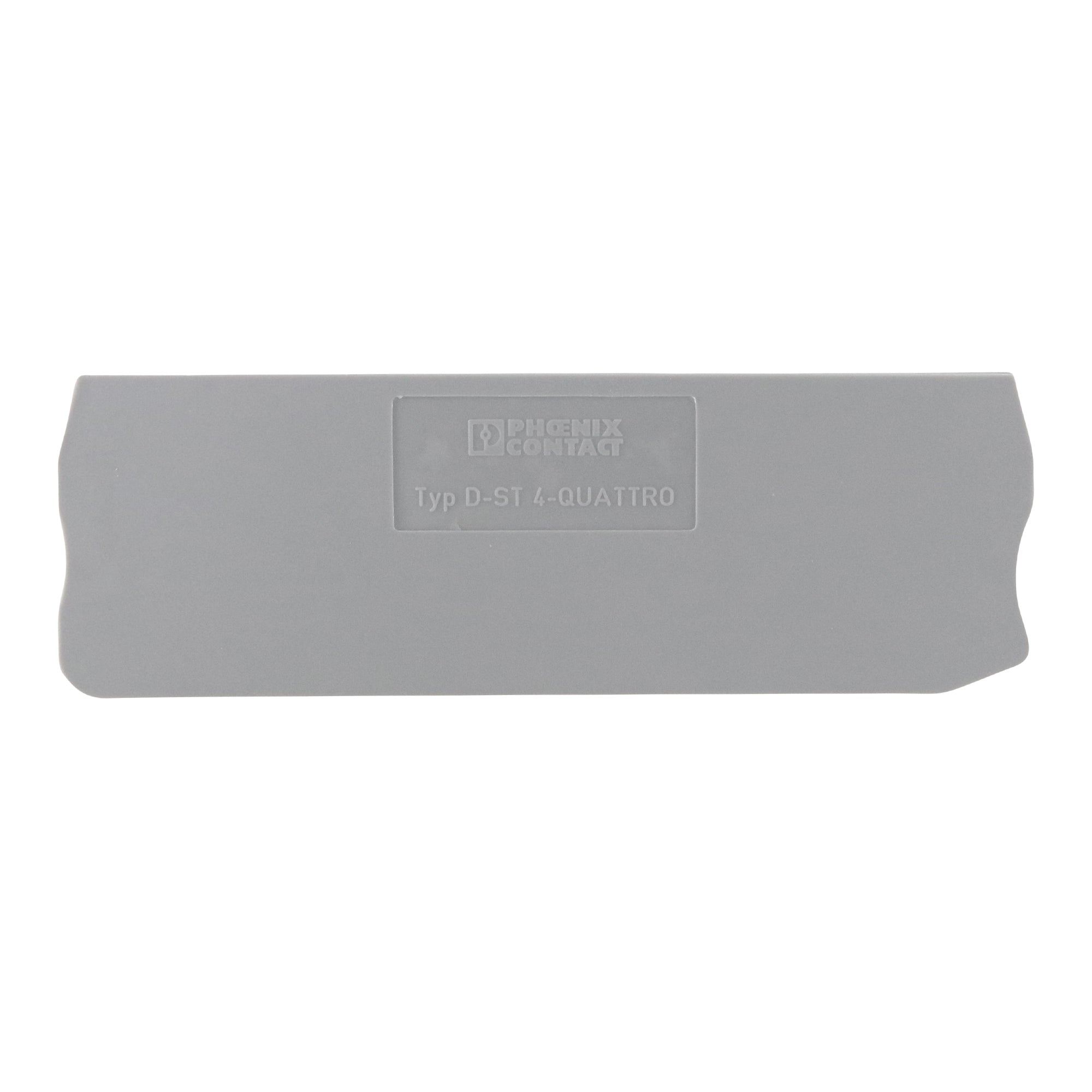 EATON, EATON XBACPT4D22 TERMINAL BLOCK END COVER PLATE, DIN MOUNT, GRAY (10-PACK)