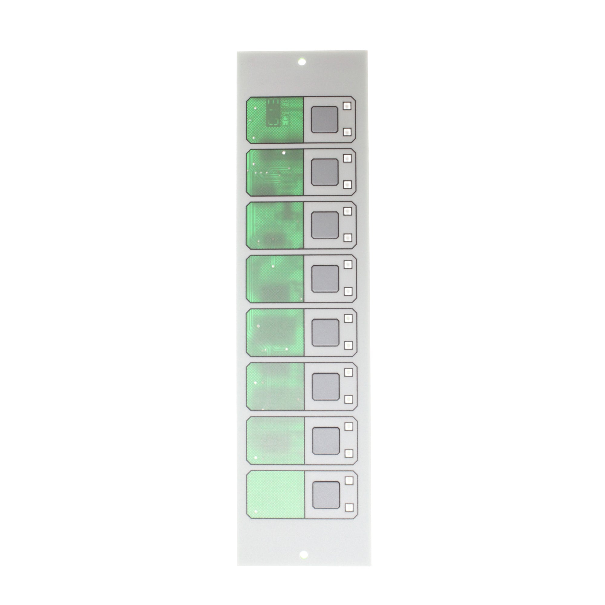 Edwards System Technologies (EST), EST 2-8RYS 8-RED 8-YELLOW ALTERNATING LED SWITCH PANEL ANNUNCIATOR MODULE