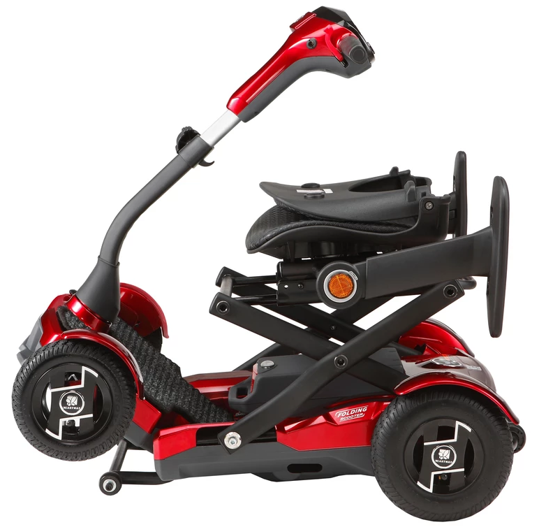 EV Rider, EV Rider Teqno AF S26 Automatic Folding Mobility Scooter Red New
