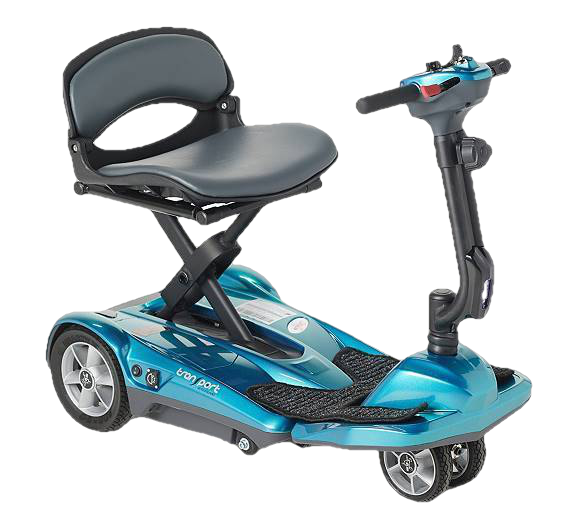 EV Rider, EV Rider Transport M Easy Move Scooter Lithium Folding Scooter Blue Open Box