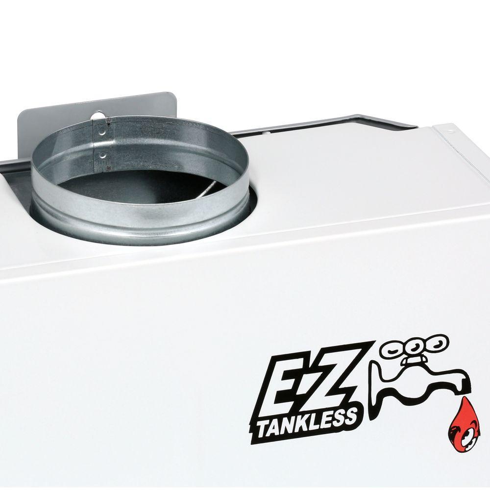 EZ Tankless, EZ Tankless EZ-101-LP 2.0 GPM 42500 BTU Outdoor Propane Gas Portable Tankless Water Heater New