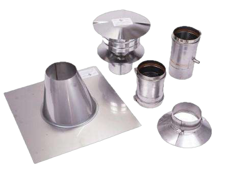 Eccotemp, Eccotemp 4" Tankless Water Heater Venting Kit (Horizontal or Vertical) New