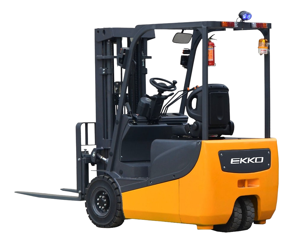 Ekko, Ekko EK18A 3 Wheel Electric Forklift 189" Lift 4000 lbs. Capacity New