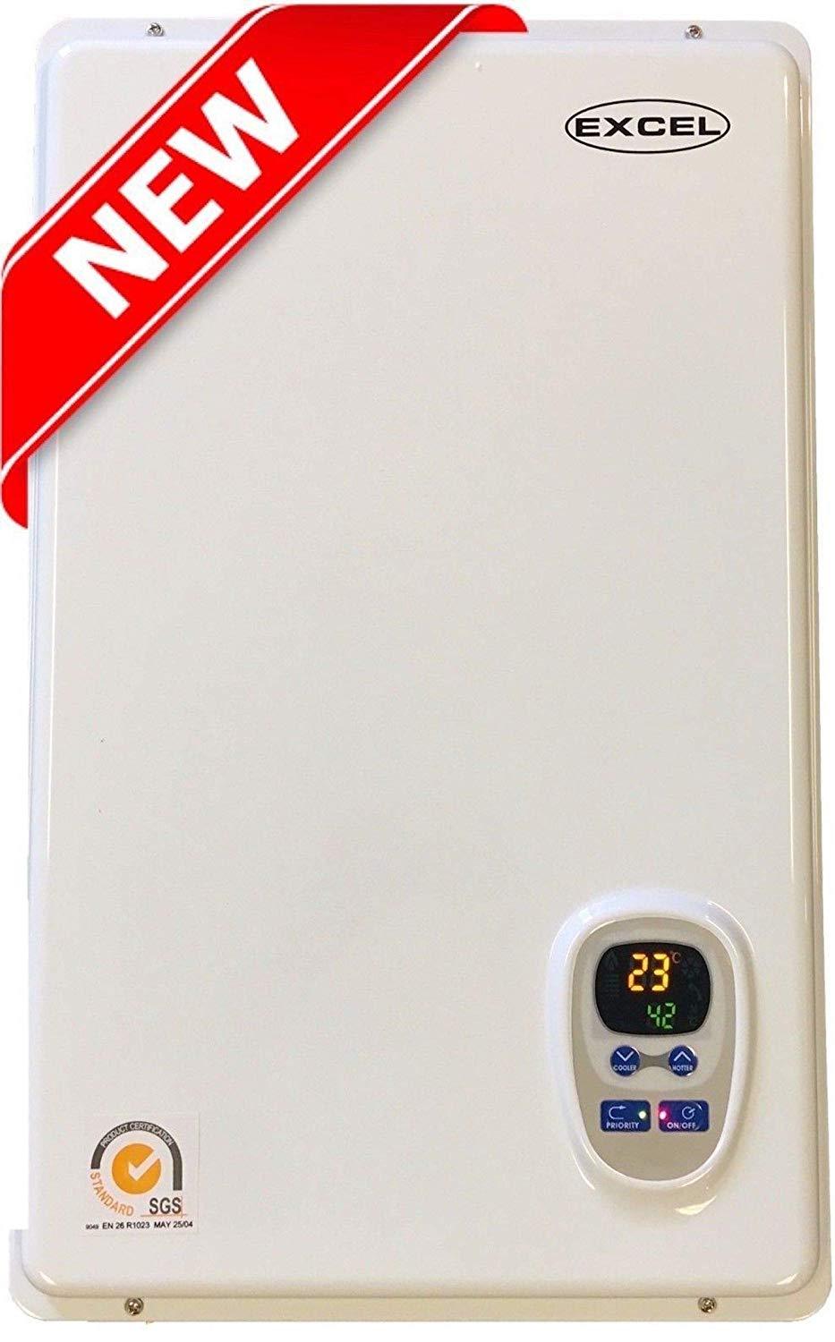 Excel, Excel 10009 Pro 6.6 GPM Liquid Propane LP Tankless Water Heater Whole House with Flue Kit New
